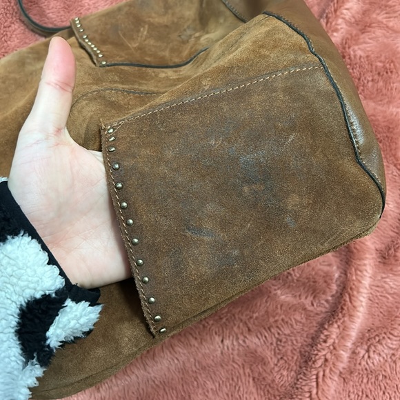 PATRICIA NASH Burnished Suede Leather Vasto Backpack - Picture 10 of 11